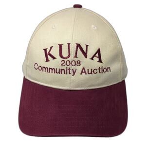 Kuna 2008 Community Auction Slideback Baseball Cap Multi One Size Fahrenheit